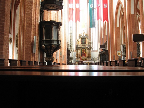 W kościele garnizonowym