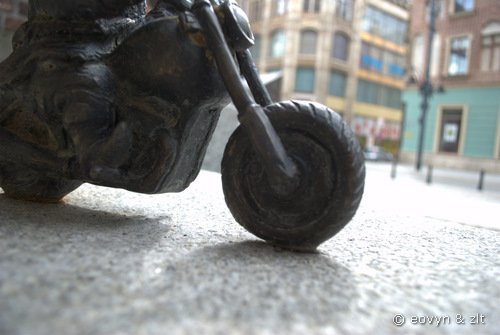 Krasnal Motocyklista