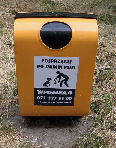 Posprzątaj po swoim psie